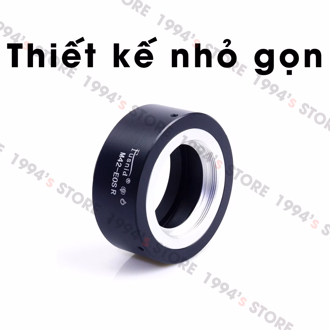 Ngàm Chuyển Fusnid M42-EOS R Chính Hãng, thiết kế nhỏ gọn