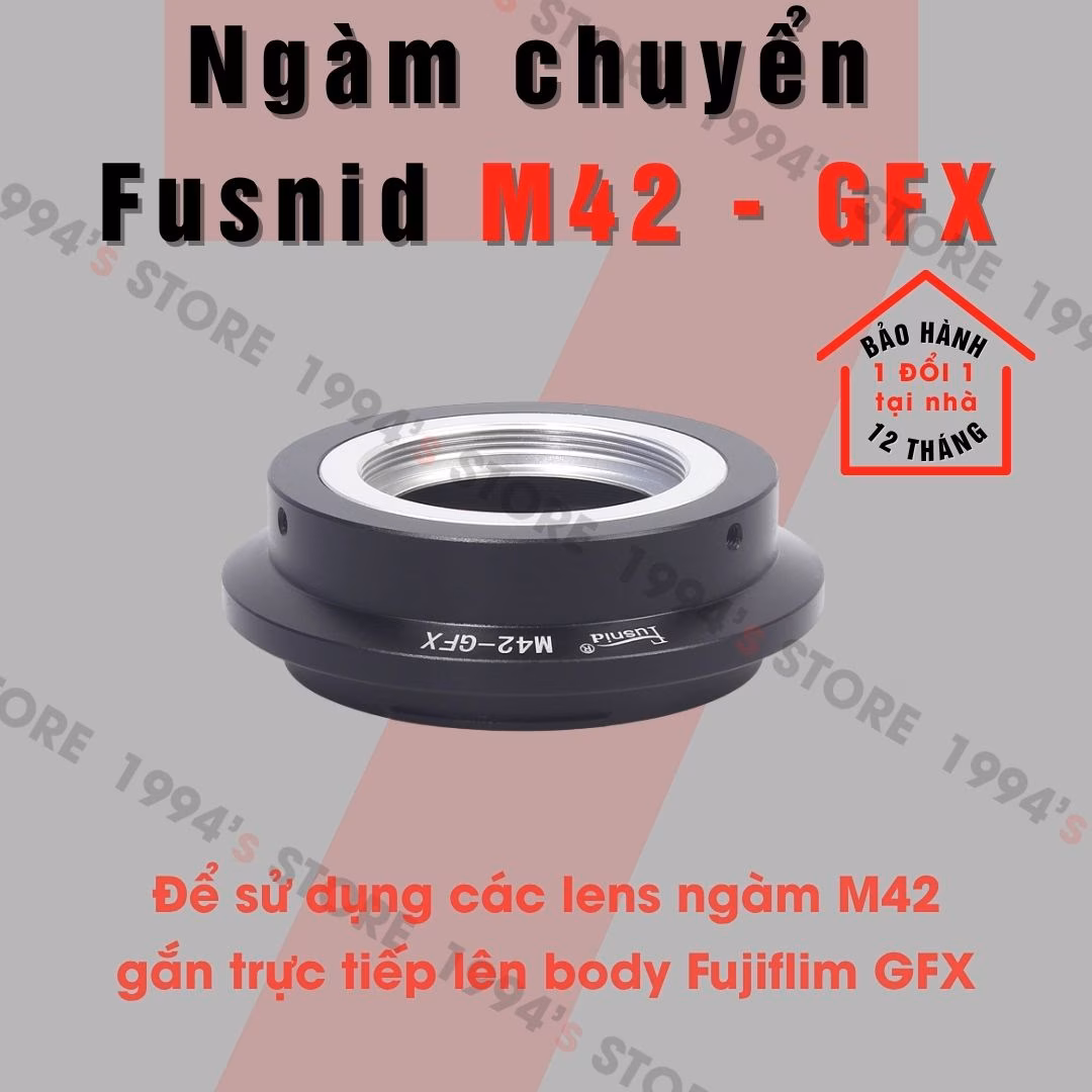 Ngàm Chuyển Fusnid M42-GFX Chính Hãng
