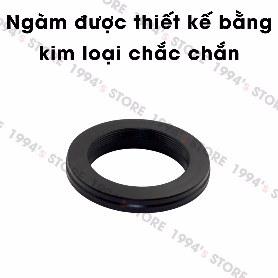 Ngàm chuyển M42 sang các máy ảnh ngàm M4/3, ngàm được thiết kế bằng kim loại chắc chắn