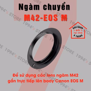 Ngàm chuyển M42-EOS M Chính Hãng