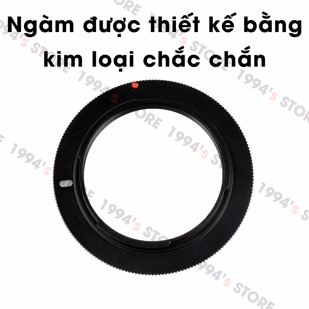 Ngàm chuyển M42-EOS M Chính Hãng