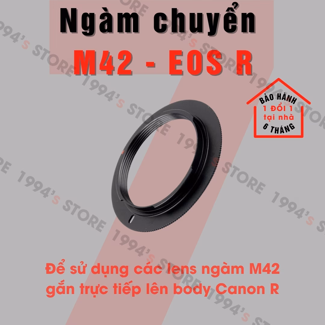 Ngàm chuyển M42-EOS R Chính Hãng
