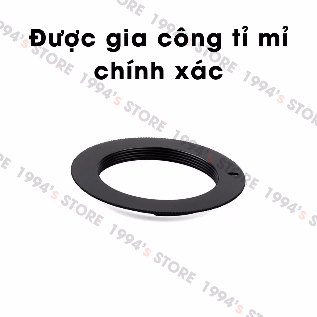 Ngàm chuyển M42 sang các máy ảnh ngàm Canon EOS R Được gia công tỉ mỉ chính xác