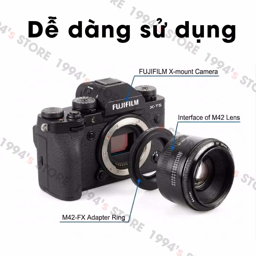 Ngàm chuyển M42-FX Chính Hãng