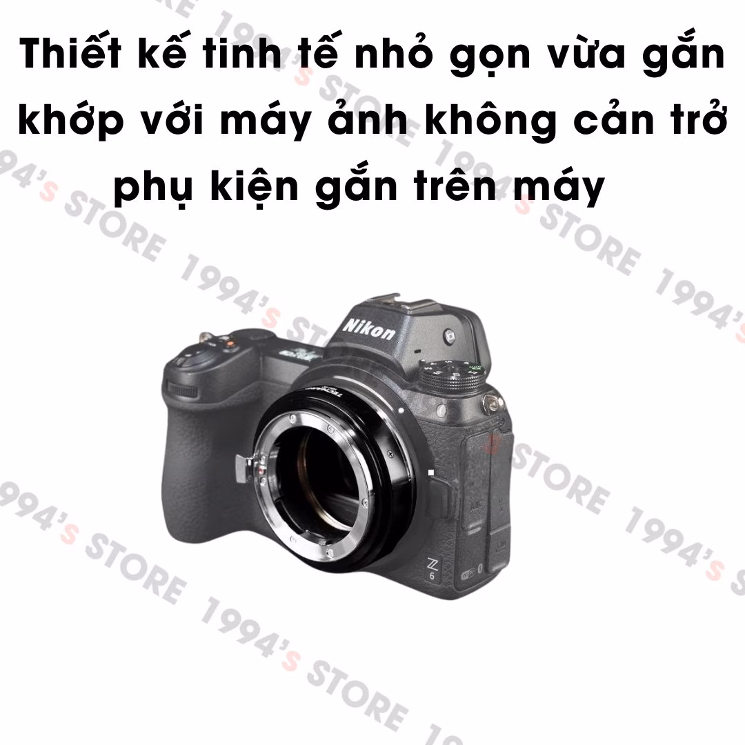 Ngàm chuyển lấy nét tự động Techart TZM-02 - Autofocus Adapter cho Leica M - Nikon Z