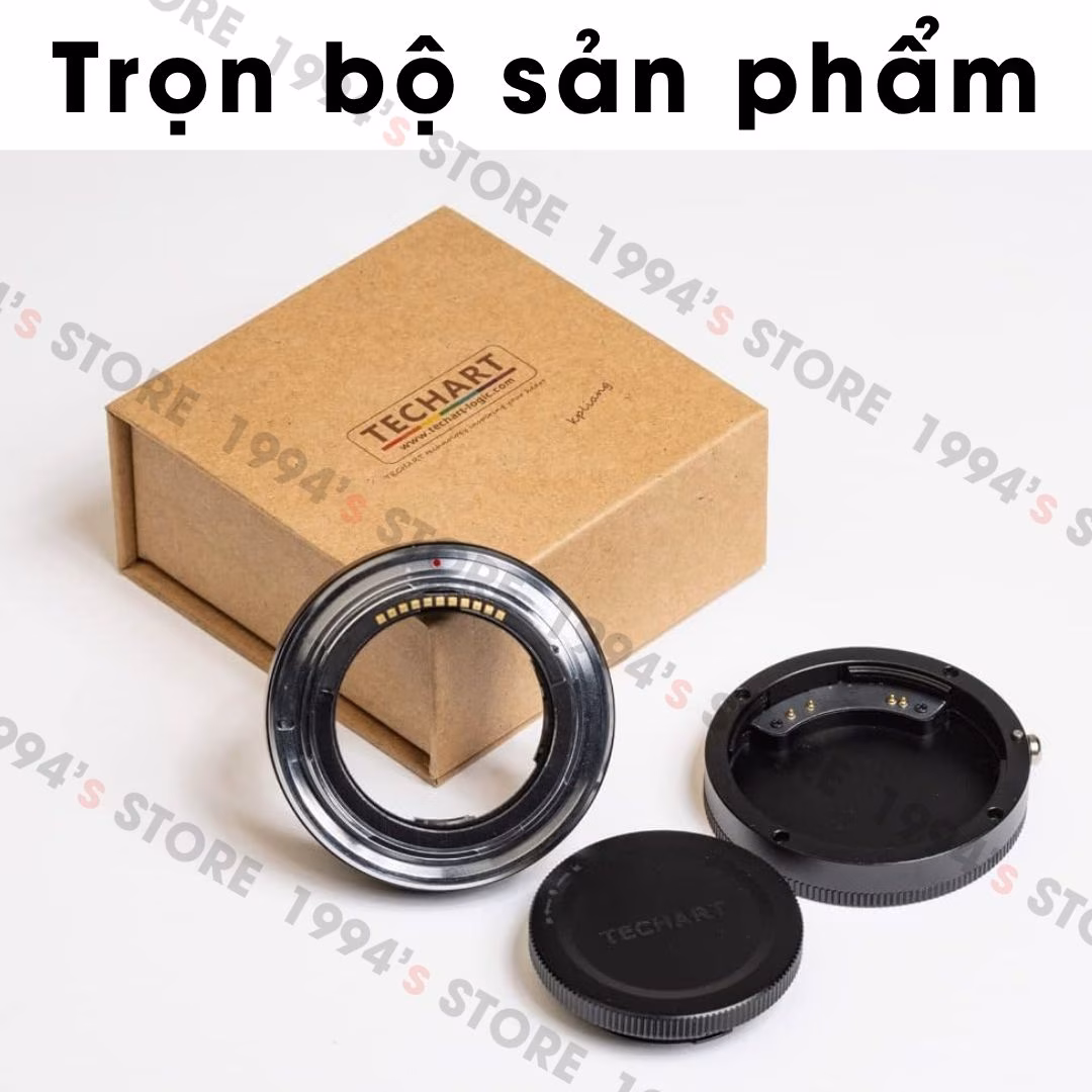 Ngàm chuyển lấy nét tự động Techart TZM-02 - Autofocus Adapter cho Leica M - Nikon Z