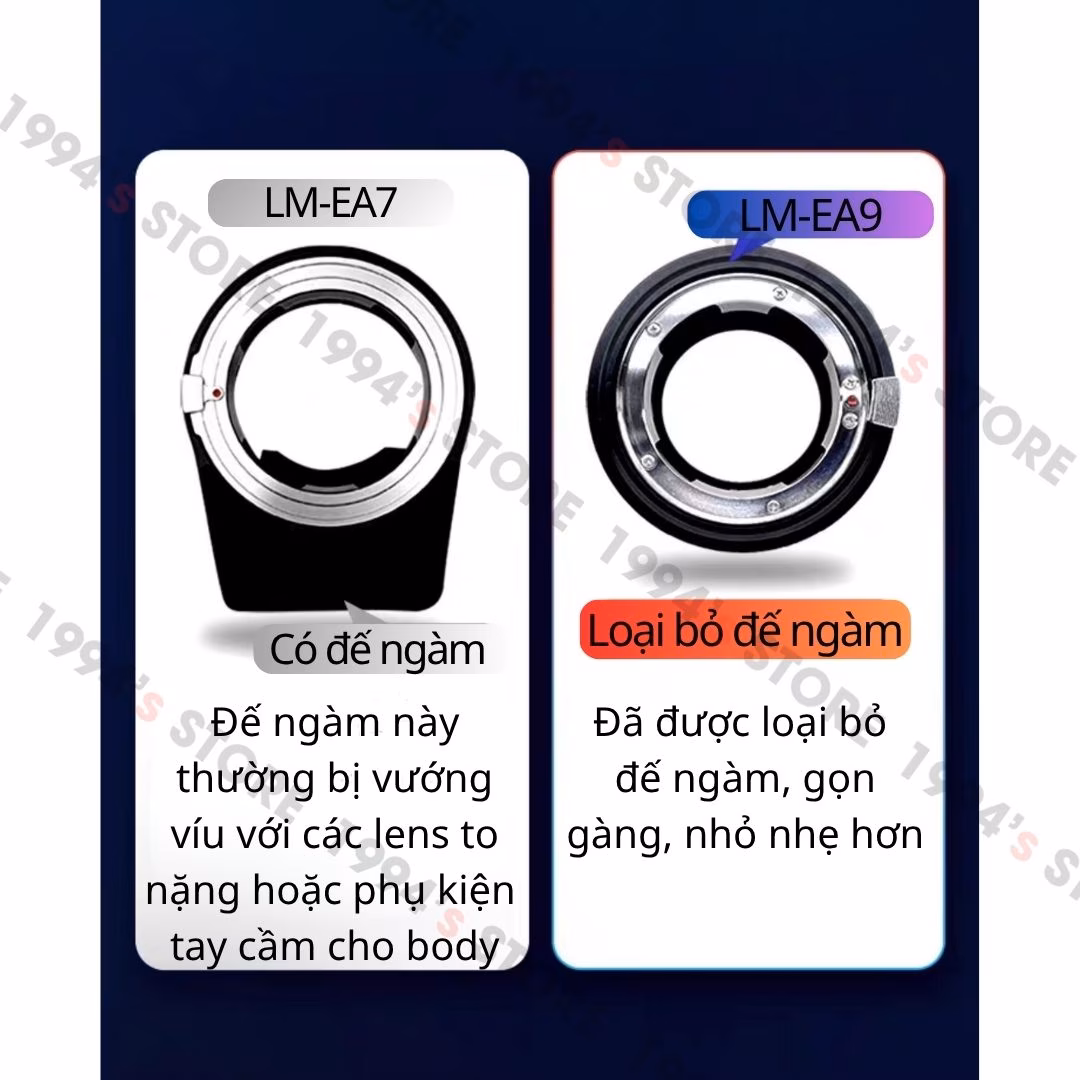 So sánh Techart LM-EA9  vs Techart LM-EA7
