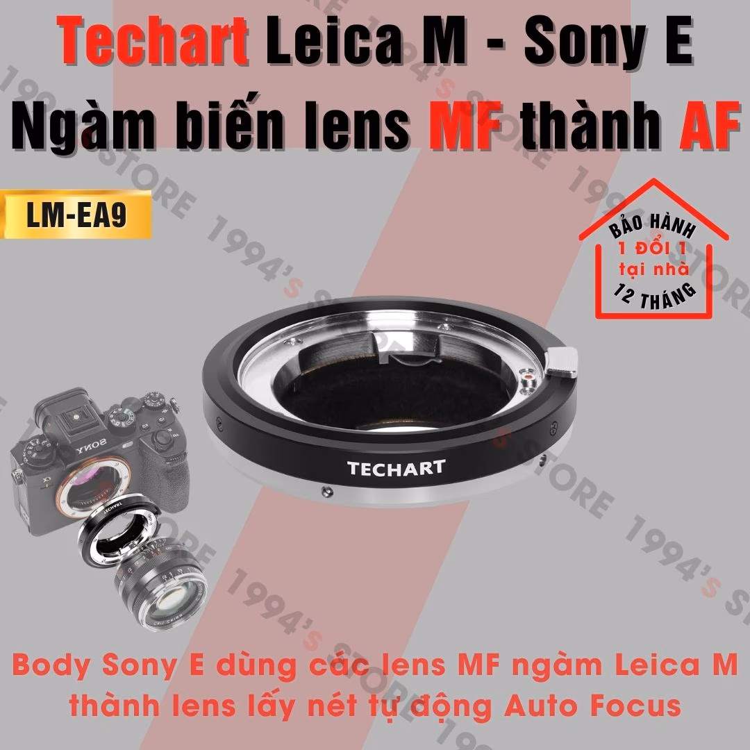 Ngàm chuyển lấy nét tự động Techart LM-EA9