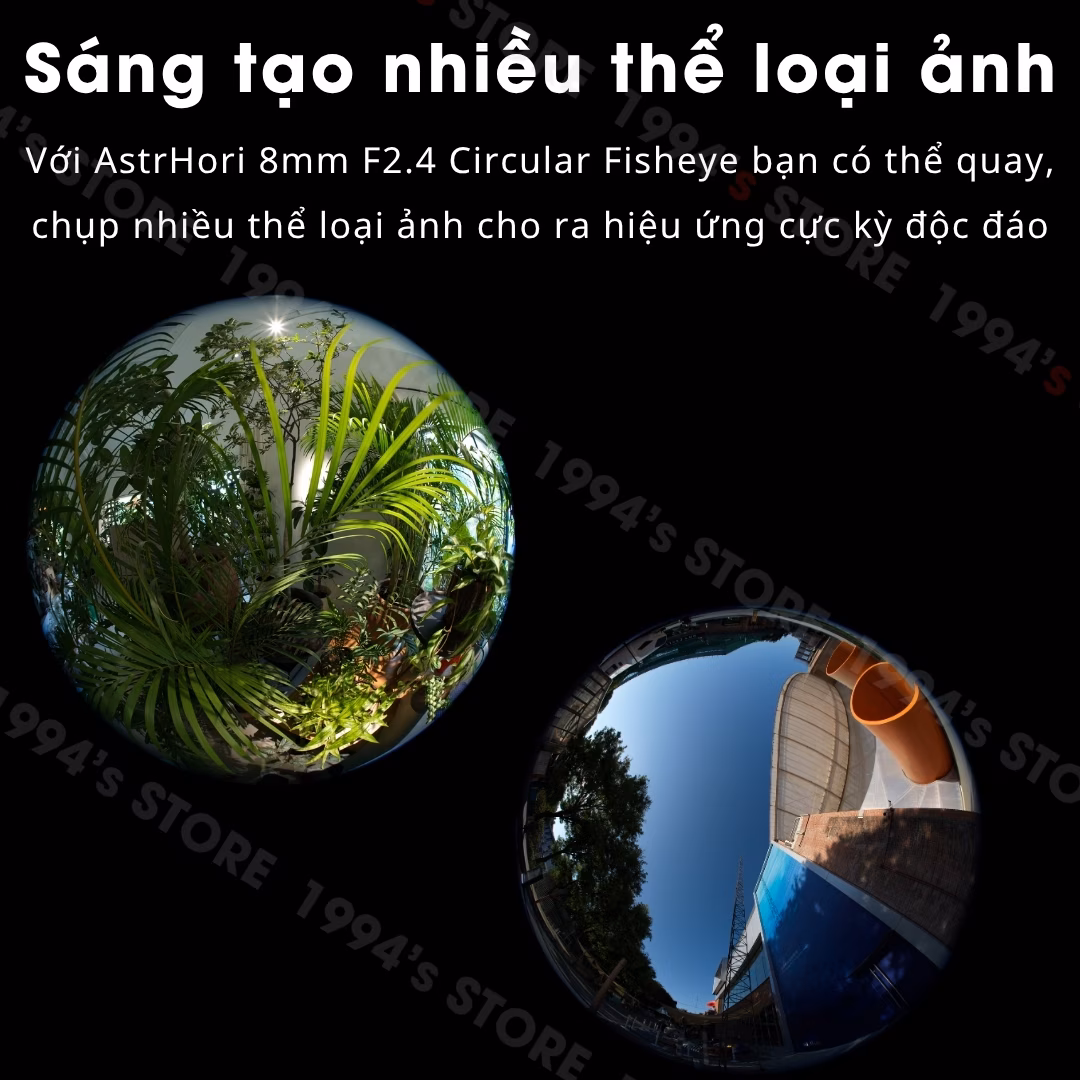 AstrHori 8mm F2.4 Circular Fisheye cho Fujifilm GFX / Hasselblad XCD Chính Hãng